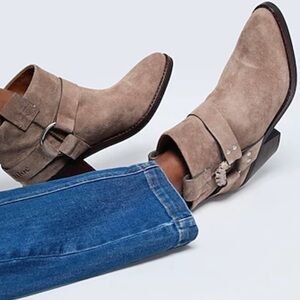 SEE BY CHLOÉ Hana leather cowboy boots: SZ 7.5